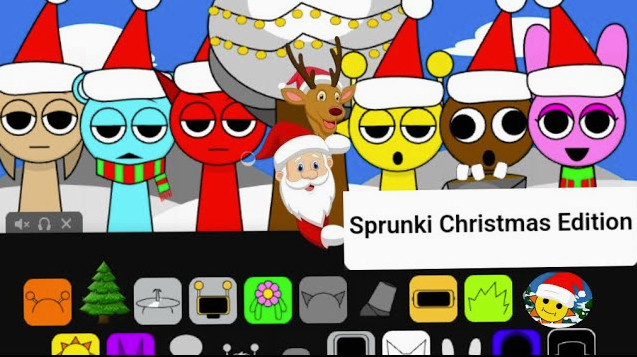 Sprunki But It's Christmas