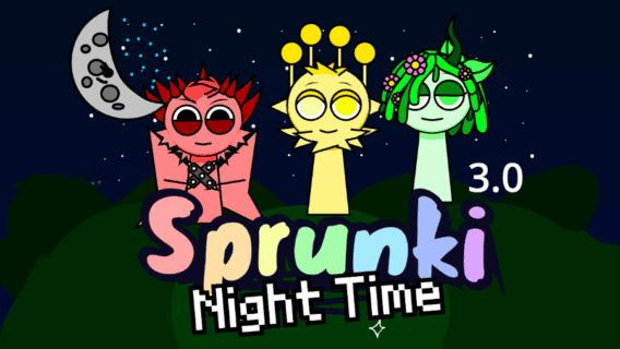 Sprunki Night Time 3 0
