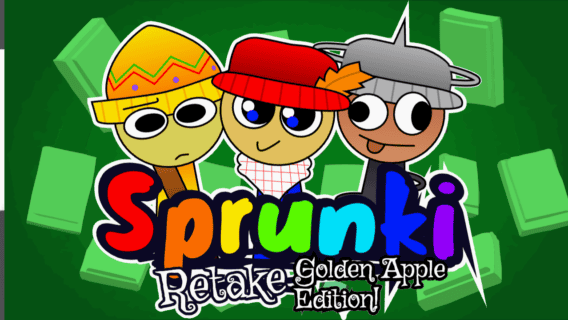 Sprunki Retake Golden Apple